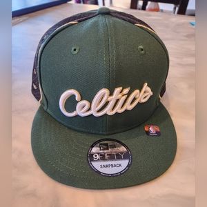 Boston Celtics New Era '22/'23 City Edition Official 9FIFTY Snapback Adjust. Hat